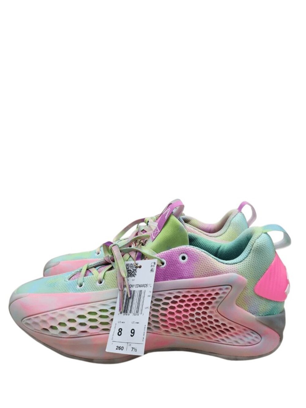 Adidas Anthony Edwards 1 Low Trainers Basketball Shoes Men’s/Unisex Size 8